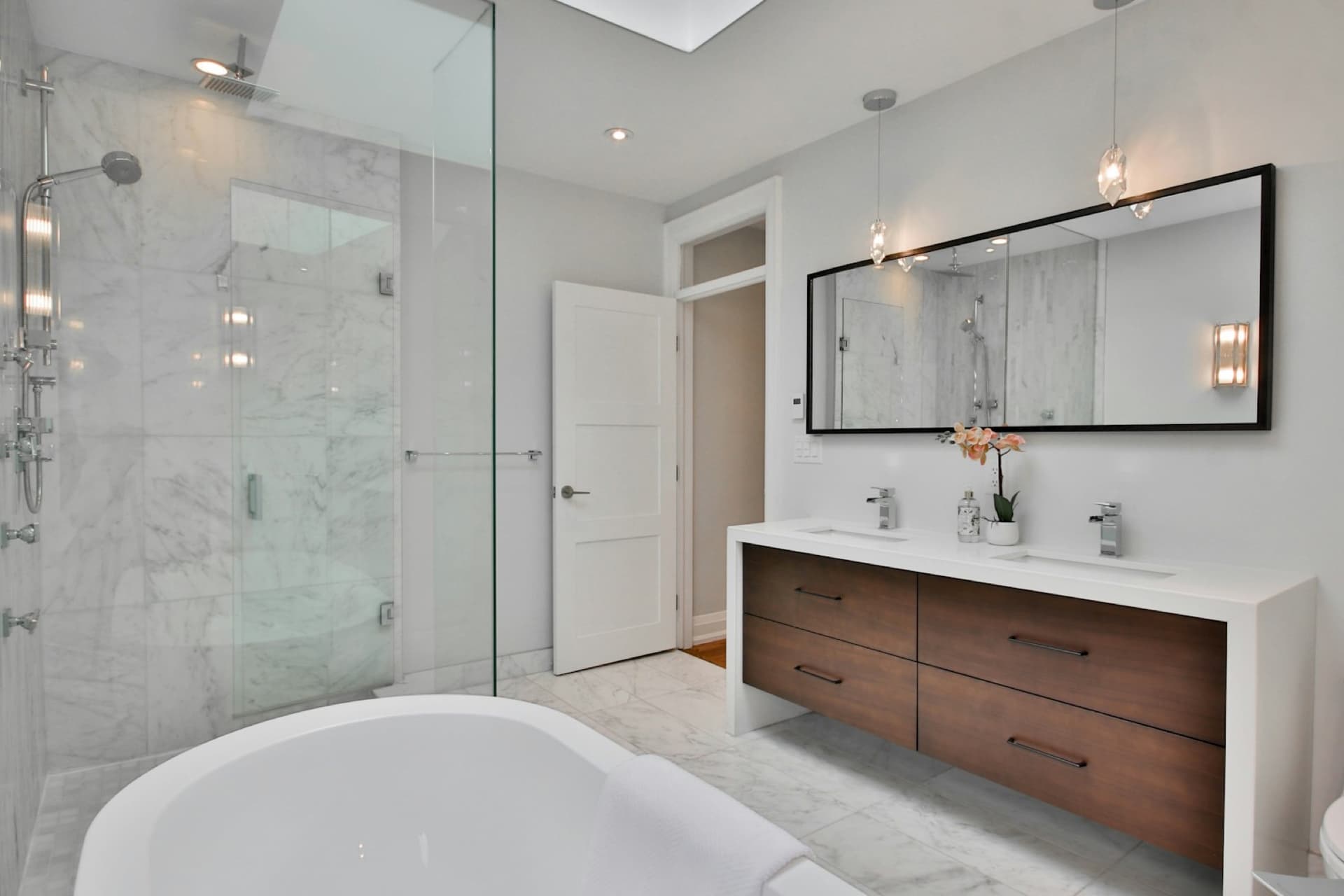 Marble Primary Bath